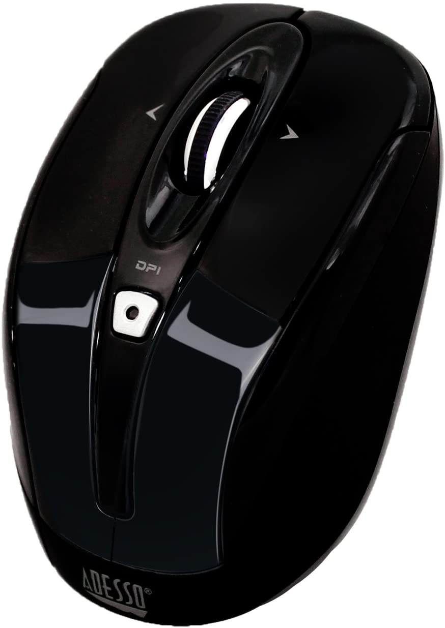 Adesso Ergonomic iMouse S60B - Wireless Optical Mouse - Dealtargets.com