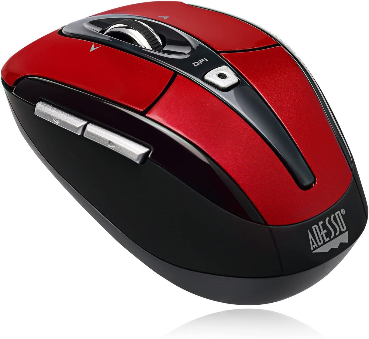 Adesso iMouse S60R iMouse S60 2.4 GHz Wireless Programmable Nano Mouse (Red) - Dealtargets.com