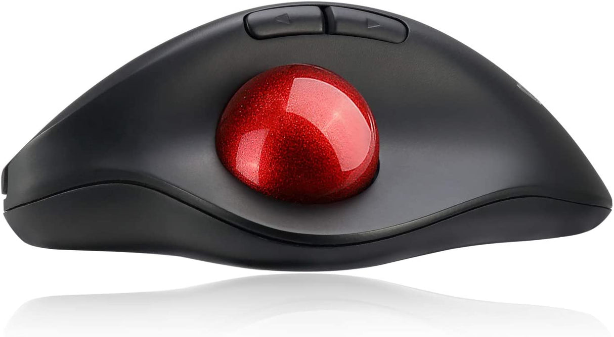 Adesso iMouse T30 Wireless Ergonomic Thumb Trackball Mouse with Nano USB Receiver, Programmable 7 Button Design, and 5 Level DPI Switch - Dealtargets.com