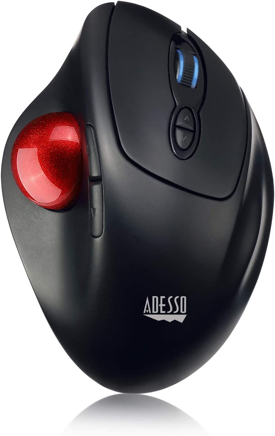 Adesso iMouse T30 Wireless Ergonomic Thumb Trackball Mouse with Nano USB Receiver, Programmable 7 Button Design, and 5 Level DPI Switch - Dealtargets.com