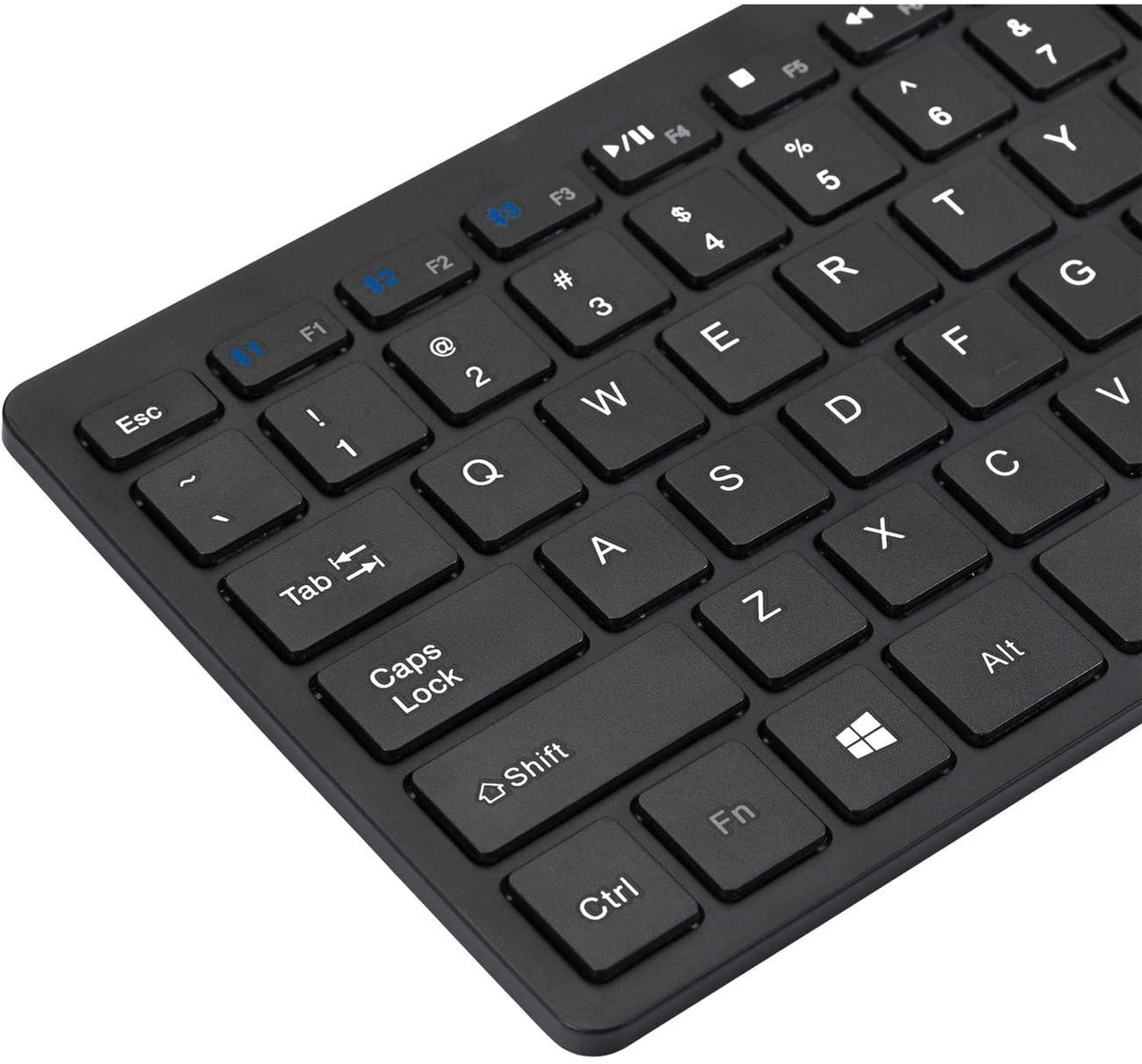 Adesso SLIMTOUCH Bluetooth 3.0 Wireless Mini Keyboard, Low Profile Scissors SWIT - Dealtargets.com