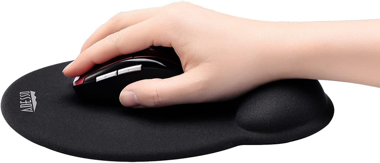 Adesso TruForm P200 Truform Memory Foam Mouse Pad with Ergonomic Wrist Rest Anti -Slip Design - Dealtargets.com