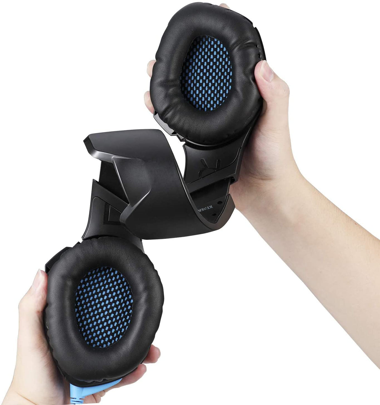 Adesso Xtream G1 - Gaming Headphones with Noise Cancelling Microphone and LED Lighting for PC, PS4, Xbox, Nintendo Switch, and Laptops, Black - Dealtargets.com