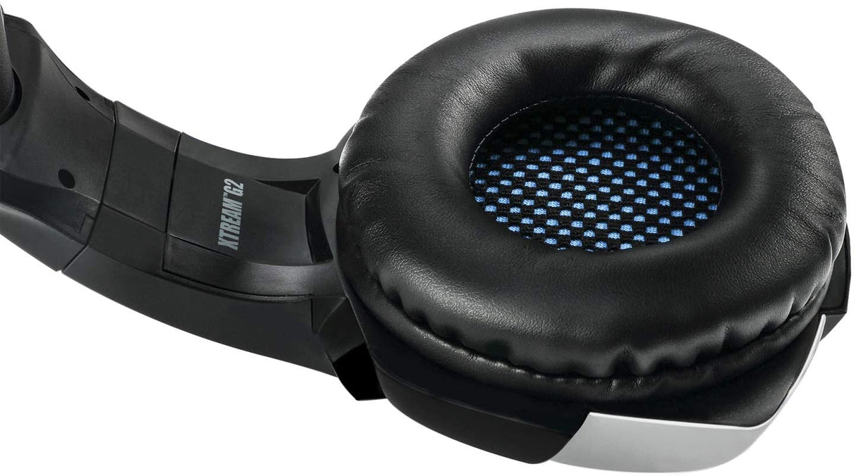 Adesso Xtream G2 - Gaming Headphones with Noise Cancelling Microphone and LED Lighting for PC, PS4, Xbox, Nintendo Switch, and Laptops - Dealtargets.com