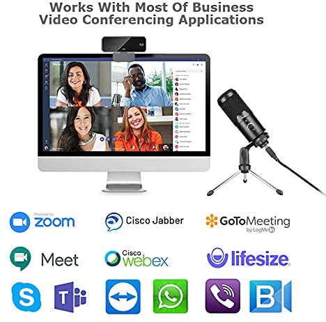 Adesso Xtream M4 Cardioid USB Microphone with Stand for Recording, Streaming and Meetings - Dealtargets.com