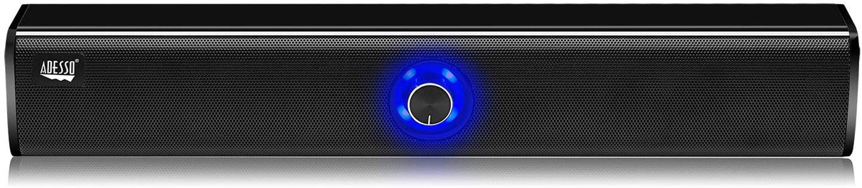 Adesso Xtream S6 Bluetooth and AUX Sound Bar Speaker 10W x 2 - Dealtargets.com