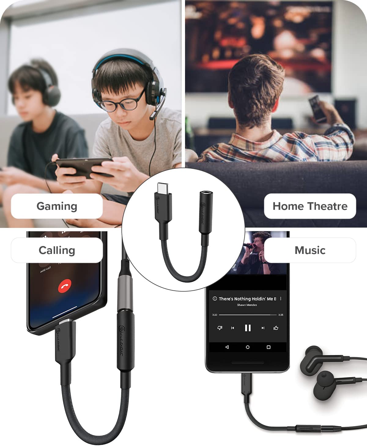 ALOGIC Elements Pro USB-C to 3.5Mm - Dealtargets.com