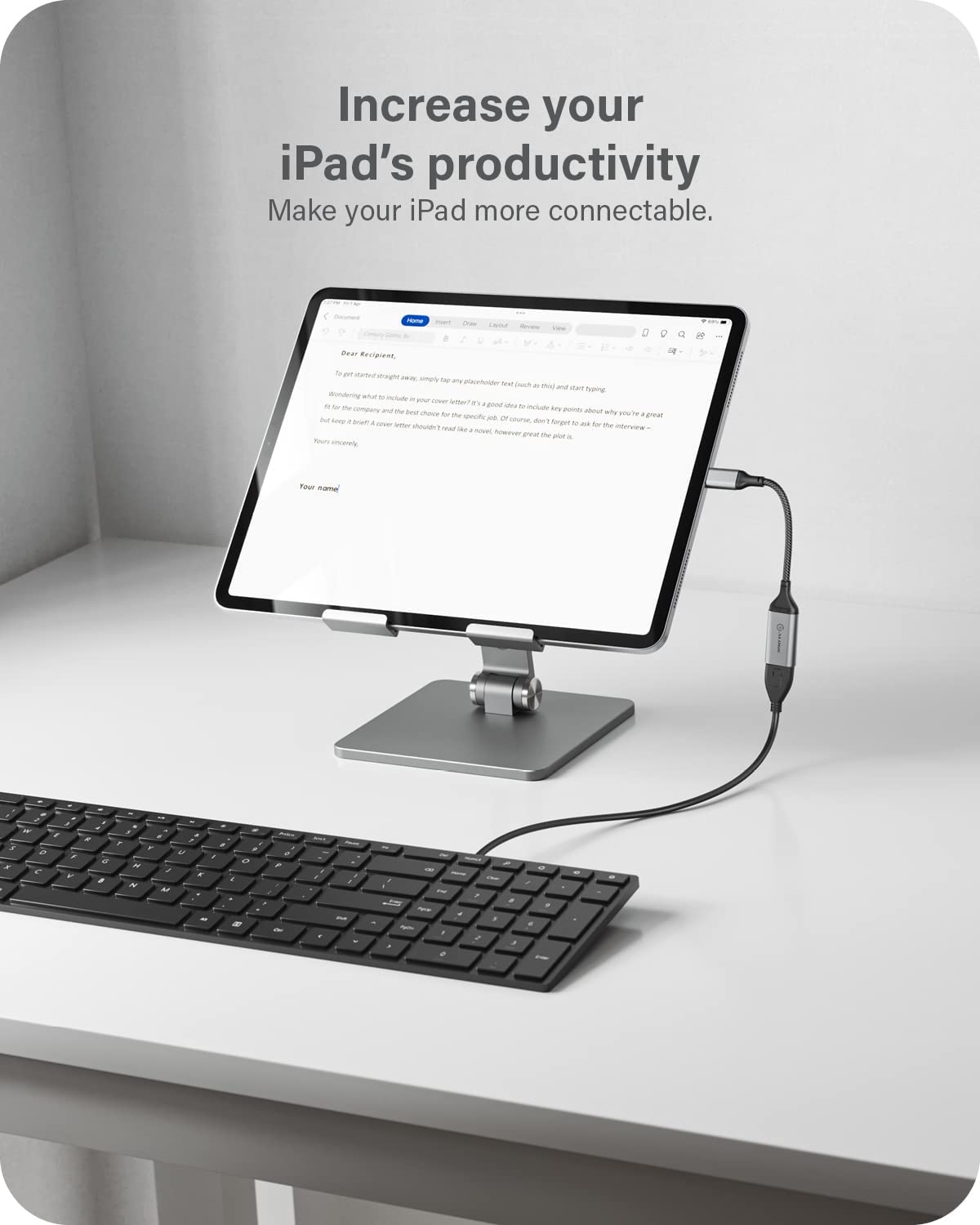 ALOGIC Super Ultra USB 3.1 USB-C to USB-A Adapter - 15 cm - Space Grey - Dealtargets.com