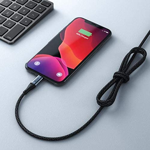 Alogic ULA8P1.5-SGR 1.5 m Super Ultra USB-A to Lightning Cable Space Grey - Dealtargets.com