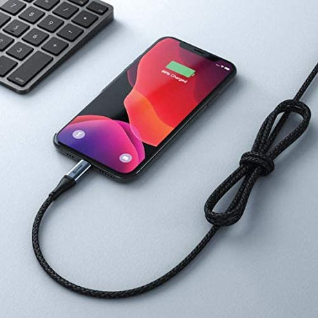 Alogic ULA8P1.5-SGR 1.5 m Super Ultra USB-A to Lightning Cable Space Grey - Dealtargets.com