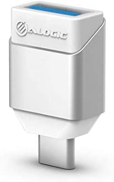 Alogic Ultra Mini USB 3.1 Gen 1 USB-C to USB-A Space Grey Adapter Silver - Dealtargets.com