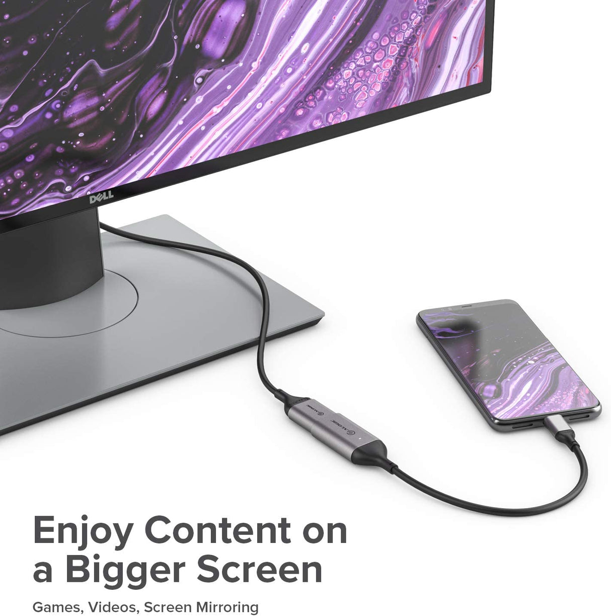 ALOGIC USB C to HDMI Adapter, Supports HDMI 4K 60Hz (Thunderbolt 3 Compatible) for MacBook Pro, MacBook Air, iPad Pro/Air 2020, Pixelbook, XPS, Galaxy, and More - Dealtargets.com