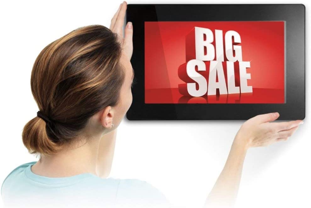 Aluratek 10" Wi-Fi Digital Photo Frame with Touchscreen Display & 16GB Built-In Memory (AWS10F) - Dealtargets.com