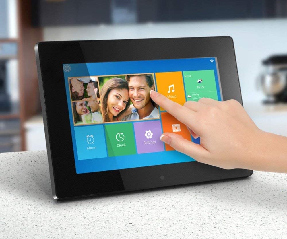 Aluratek 10" Wi-Fi Digital Photo Frame with Touchscreen Display & 16GB Built-In Memory (AWS10F) - Dealtargets.com