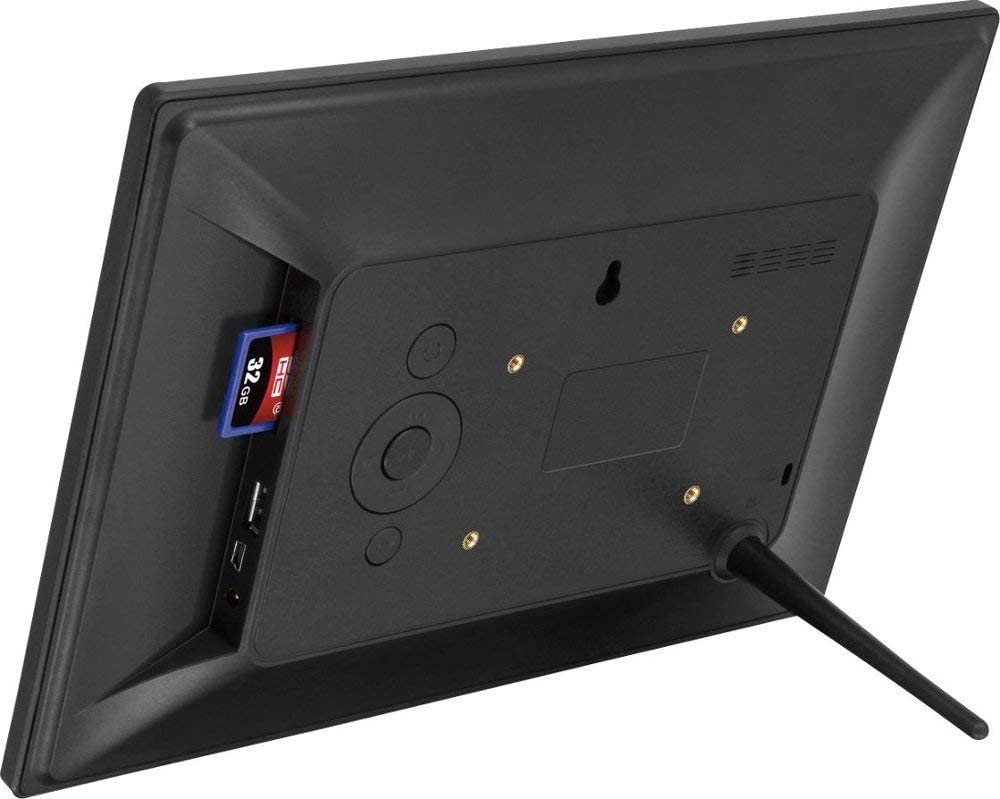 Aluratek 10" Wi-Fi Digital Photo Frame with Touchscreen Display & 16GB Built-In Memory (AWS10F) - Dealtargets.com