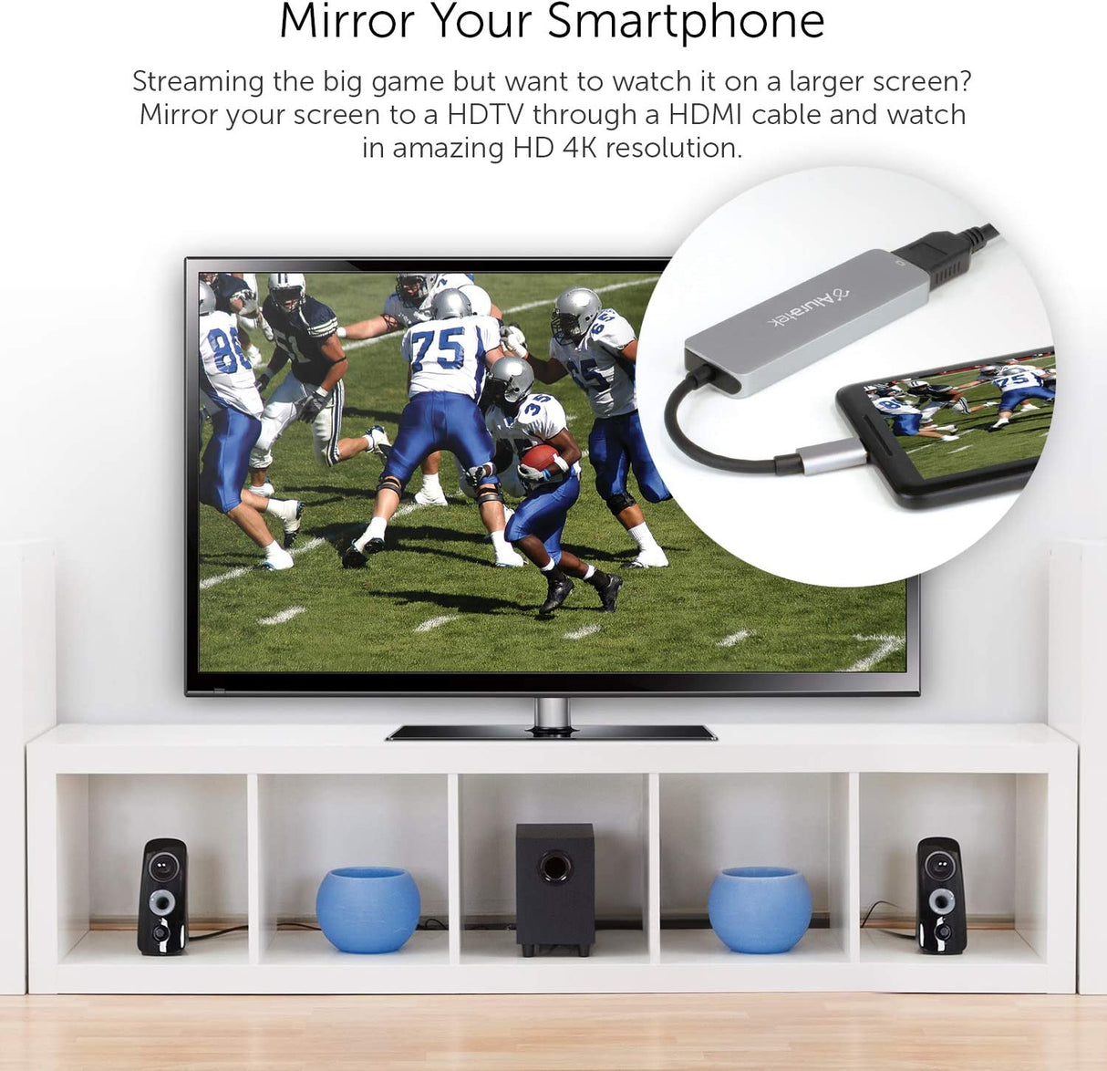 Aluratek (AUMC0302F) USB Type-C Multimedia Hub & Card Reader with HDMI - Dealtargets.com