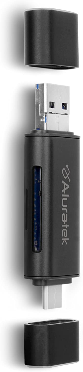 Aluratek USB 3.1 Type C OTG Cardreader (AUCRC300F) - Dealtargets.com