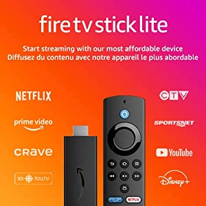 Amazon Fire TV Stick Lite with latest Alexa Voice Remote Lite (no TV controls), HD streaming device - Dealtargets.com