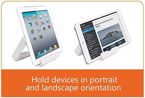 Amer mounts AMER Phone Stand Multi-Angle Cell Phone Stand Desk Stand Holder Tablet Stand for iPhone X, iPhone 8 8 Plus 7 7 Plus 6 6 Plus Samsung Galaxy S7 S6 S6 Edge Google Nexus, Lumia, Tablets (Small, White) - Dealtargets.com