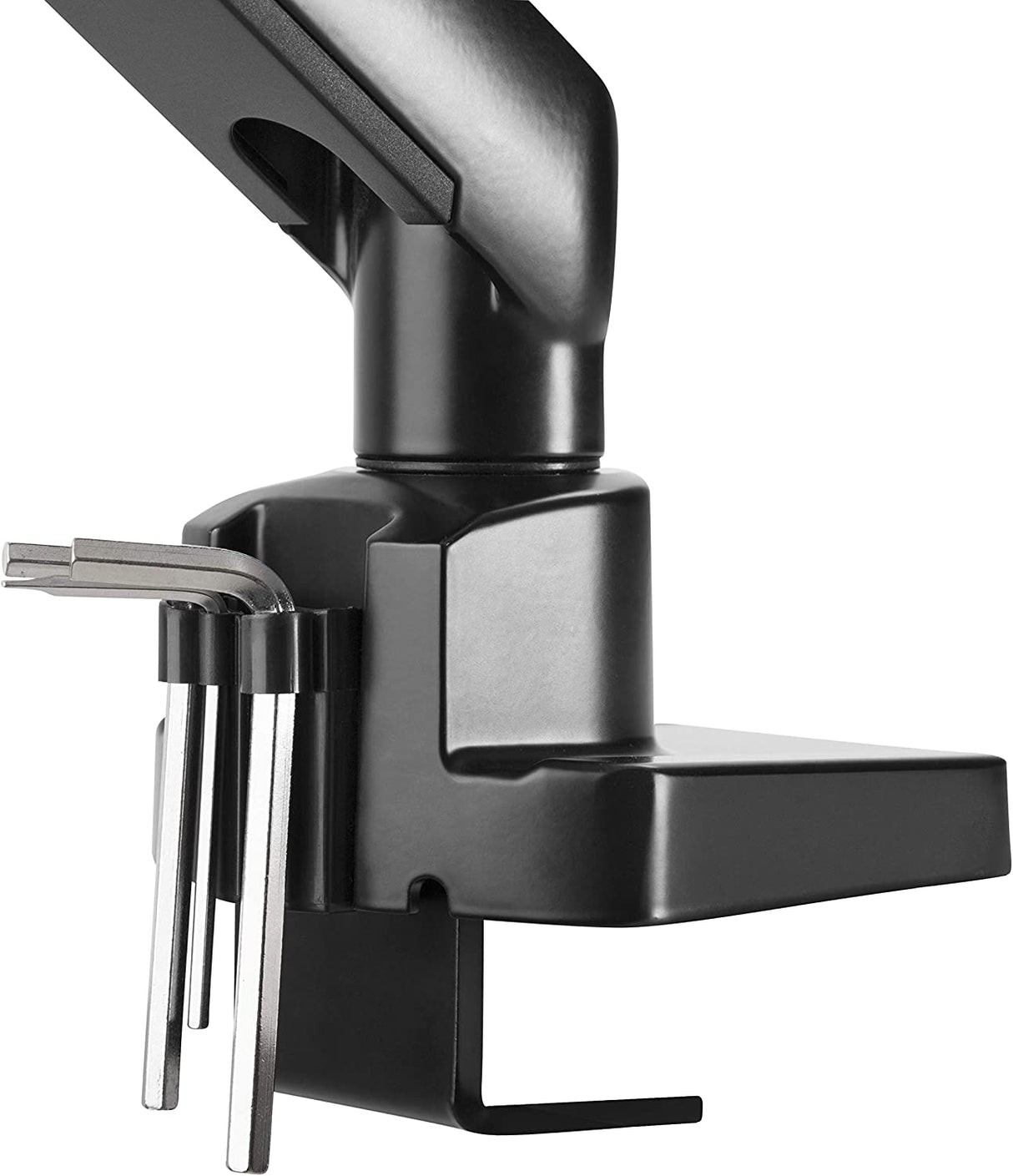 Amer Mounts | LED LCD Monitor Arm | Hydra Lift Articulating Arm | Clamp and Grommet Base | (Single 17"-32") Black - Dealtargets.com