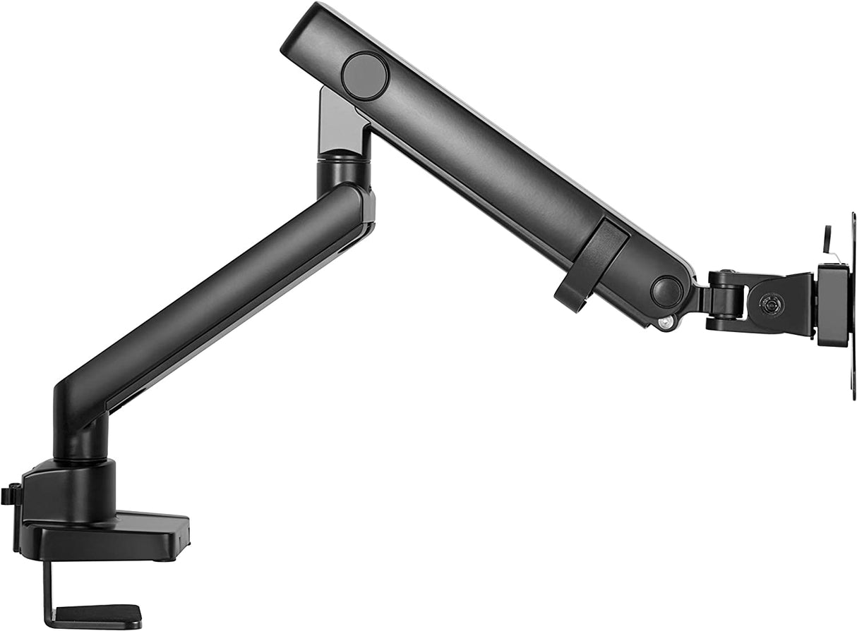 Amer Mounts | LED LCD Monitor Arm | Hydra Lift Articulating Arm | Clamp and Grommet Base | (Single 17"-32") Black - Dealtargets.com