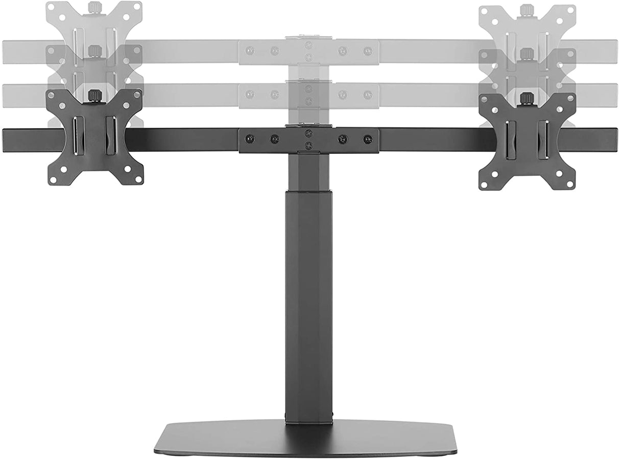 Amer networks Amer Mounts | 17"-27" LED LCD Monitor Stand | 2EZH| Dual Monitor | 13.2lbs Capacity - Dealtargets.com