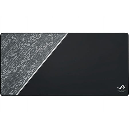 ASUS ROG Sheath Black Mouse Pad | Extra-Large Gaming Surface Mouse Pad | Pixel Precise Tracking | Anti-Fray Stitched Edges and Non-Slip Rubber Base (35.4 x 17.3 inches)