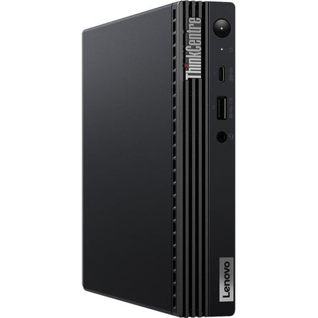 Lenovo ThinkCentre M70q Gen 4 12E3004VUS Desktop Computer - Intel Core I7 13th Gen i7-13700T Hexadeca-core (16 Core) 1.40 GHz - 32 GB RAM DDR4 SDRAM - 512 GB M.2 PCI Express NVMe 4.0 X4 SSD - Tiny - Black