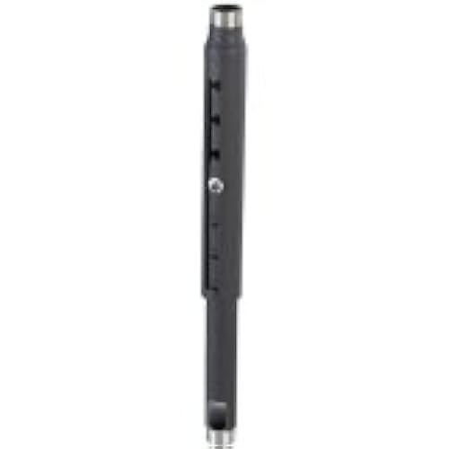Chief CMS0608 Adjustable Extension Column, 500 lb Weight Capacity, 96.0 H x 2.3 Diameter, Black