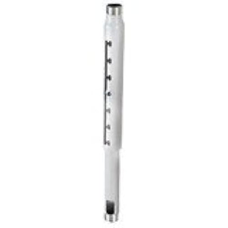 Adjustable Extension Column Color: White, Size: 96 H x 2.3 W x 2.3 D