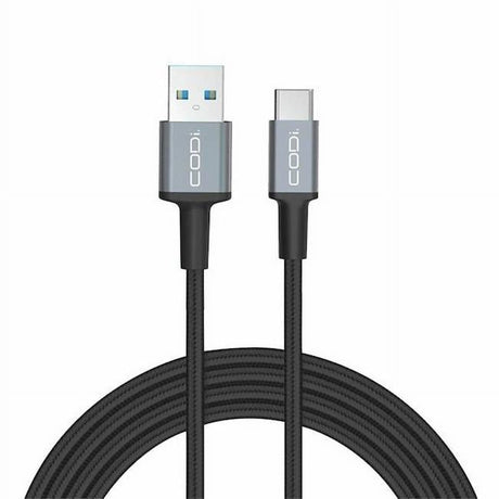 Codi A01100 3 Usb-a To Usb-c Cabl Braided Nylon Charge & Sync Cable