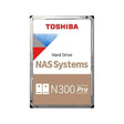 Toshiba N300 Pro HDWG51CXZSTB 12TB 7200 RPM 512MB Cache SATA 6.0Gb/s 3.5 Internal Hard Drive