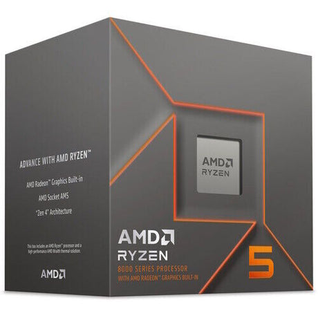 AMD Ryzen 5 8500G 3.5 GHz 6-Core Socket AM5 16MB L3 Cache Desktop CPU Processor