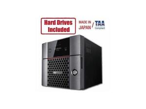 BUFFALO TeraStation TS3220DN1602 2-Bay NAS 16TB (2x8TB) With NAS-Grade Hard
