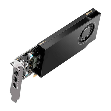 PNY NVIDIA RTX A1000 VCNRTXA1000ATX-PB 8 GB GDDR6 low-profile Graphics Card