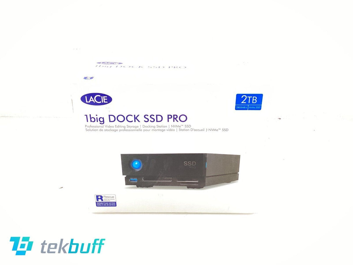 Lacie STHW2000800 2TB Seagate 1Big Dock Solid State Drive