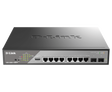 10-port Gigabit Smart Managed Surveillance Poe Switch