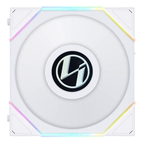 Lian Li UNI FAN TL LCD 140 Reverse Blade ARGB 140mm White PWM Fan