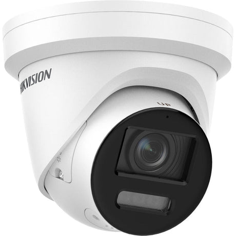 Hikvision ColorVu DS-2CD2387G2-LSU/SL 8 Megapixel Outdoor 4K Network Camera - Color - Turret - White