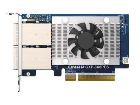 QNAP QXP-3X8PES - Expansion module - PCIe 3.0 x8 low profile - SAS-3 x 8