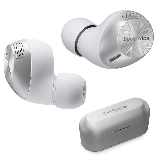 Technics HiFi True Wireless Multipoint Bluetooth Earbuds II, Active Noise Cancelling, 3 Device MultiPoint Connectivity, Impressive Call Quality, LDAC Compatible, EAH-AZ40M2-S