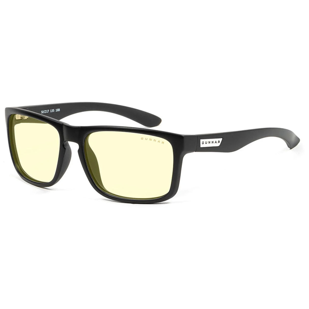 Gunnar Optiks Ac Int-00101-1.0 Intercept Onyx Amber Reader+1.00 Retail