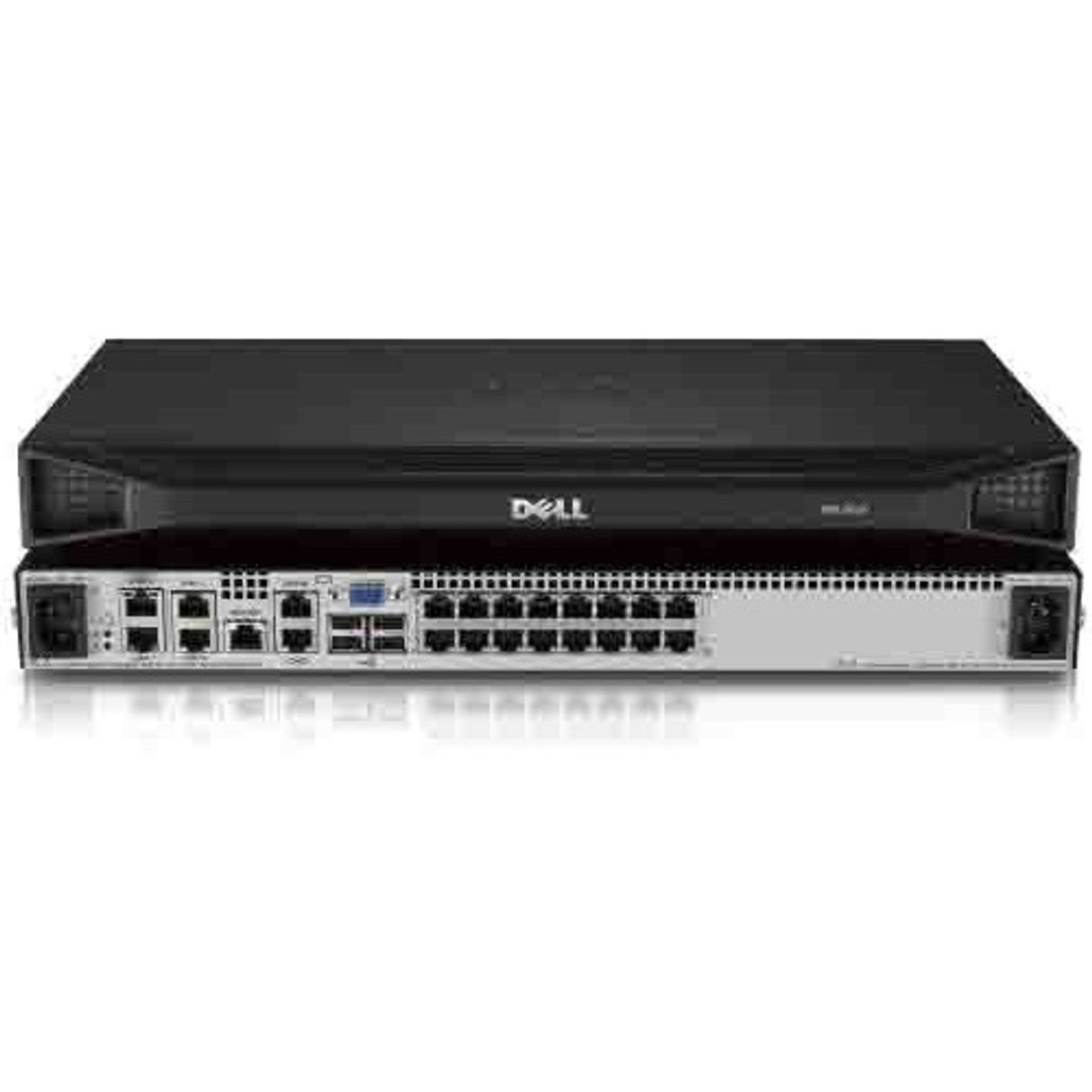 Dell Digital DMPU2016-G01 - KVM switch - managed - 16 x KVM port(s) - 1 local user - 2 IP users - rack-mountable - TAA Compliant