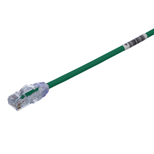Panduit Cat.6a F/UTP Patch Network Cable 7ft Green