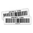 Wasp Pre Printed Asset Tags - 1 X 2 - Polyester