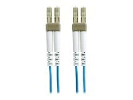 Belkin Fiber Optic Patch Cable - LC Male - LC Male - 49.21ft - Aqua
