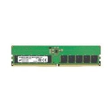 Micron Technology - MTC10C1084S1EC48BR - Crucial 16GB DDR5 SDRAM Memory Module - For Server, Workstation - 16 GB (1 x 16GB) - DDR5-4800/PC5-38400 DDR5 SDRAM - 4800 MHz Single-rank Memory - CL40 - 1.10