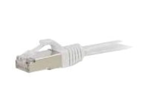 C2G 00918 Cat6 Cable - Snagless Shielded Ethernet Network Patch Cable, White (5 Feet, 1.52 Meters) 5 Feet White