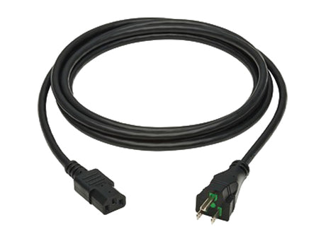 Tripp Lite Safe-IT Antibacterial Hospital-Grade Power Cord Medical, 5-15P to C13, Green Dot, 13A, 125V, 16 AWG, 6ft / 1.8M Cord (P006AB-006-HG)