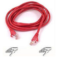 Belkin A3L791-10-RED-S 10 ft. UPT Patch Cable Snagless